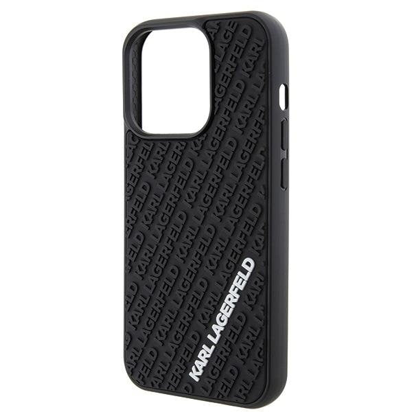 Кейс Karl Lagerfeld 3D Rubber Multi Logo за iPhone 15 Pro