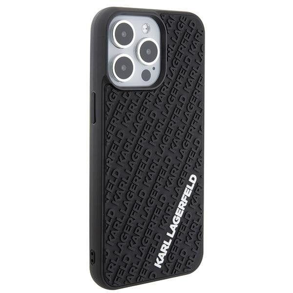 Кейс Karl Lagerfeld 3D Rubber Multi Logo за iPhone 15 Pro