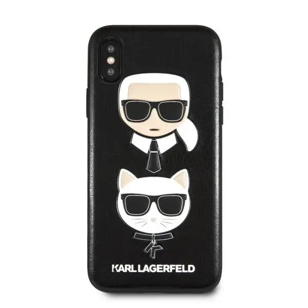 Кейс Karl Lagerfeld Choupette за Apple iPhone X/XS Черен