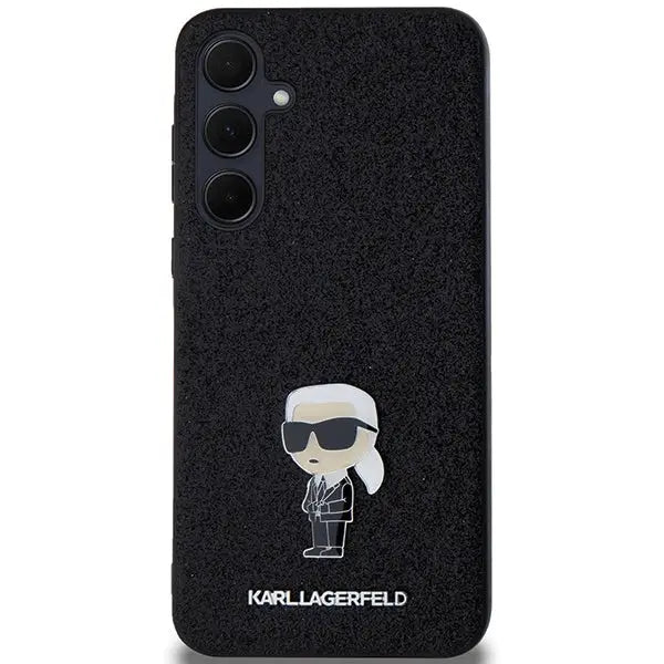 Кейс Karl Lagerfeld Fixed Glitter Ikonik Logo Metal Pin