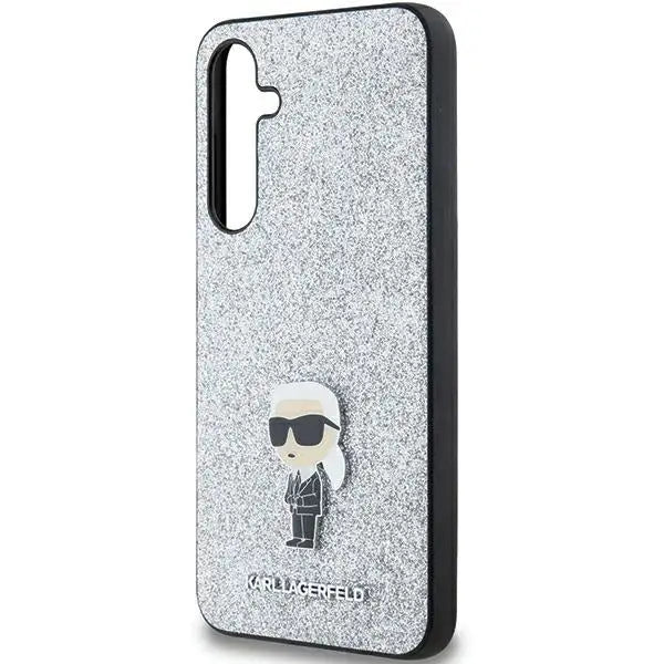 Кейс Karl Lagerfeld Fixed Glitter Ikonik Logo Metal Pin