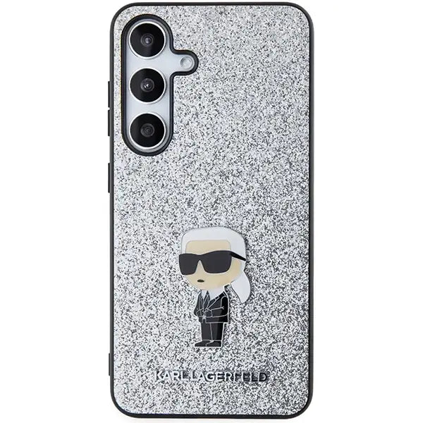 Кейс Karl Lagerfeld Fixed Glitter Ikonik Logo Metal Pin