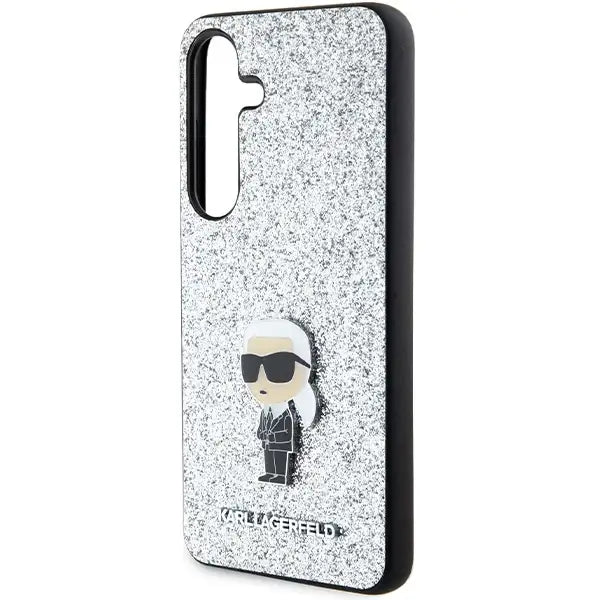 Кейс Karl Lagerfeld Fixed Glitter Ikonik Logo Metal Pin