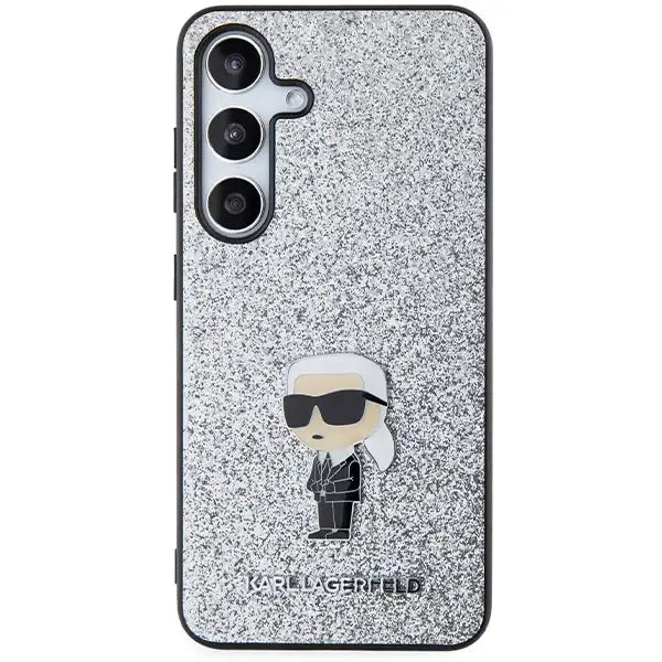 Кейс Karl Lagerfeld Fixed Glitter Ikonik Logo Metal Pin