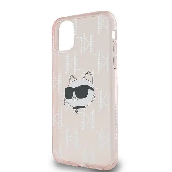 Кейс Karl Lagerfeld IML Choupette Head & Monogram