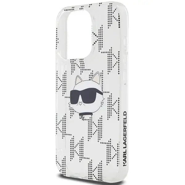 Кейс Karl Lagerfeld IML Choupette Head & Monogram