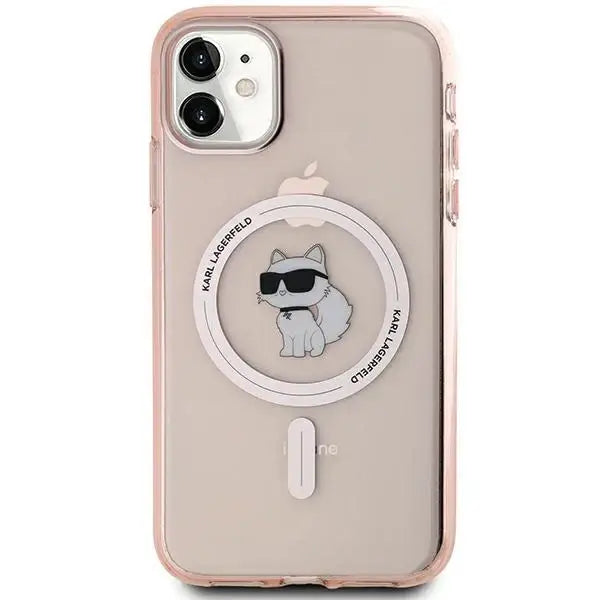 Кейс Karl Lagerfeld IML Choupette MagSafe за iPhone