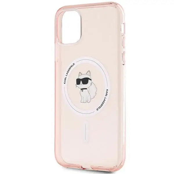 Кейс Karl Lagerfeld IML Choupette MagSafe за iPhone