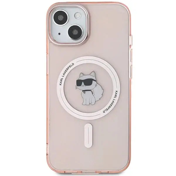 Кейс Karl Lagerfeld IML Choupette MagSafe за iPhone