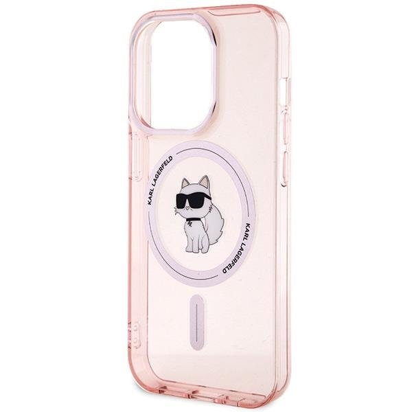 Кейс Karl Lagerfeld IML Choupette MagSafe за iPhone 15 Pro