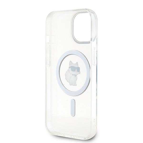 Кейс Karl Lagerfeld IML Choupette MagSafe за iPhone 15