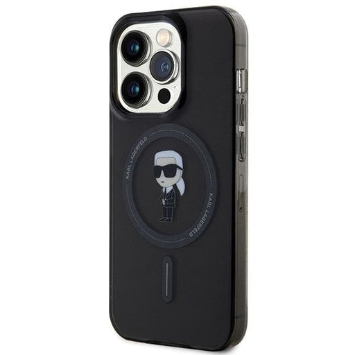 Кейс Karl Lagerfeld IML Ikonik MagSafe за iPhone 15 Pro