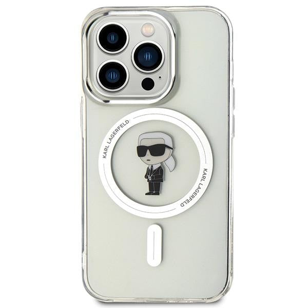 Кейс Karl Lagerfeld IML Ikonik MagSafe за iPhone 15 Pro