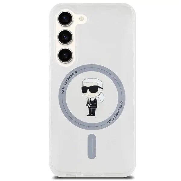 Кейс Karl Lagerfeld IML Ikonik MagSafe за Samsung