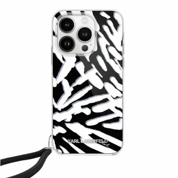 Кейс Karl Lagerfeld IML Zebra Pattern & Cord