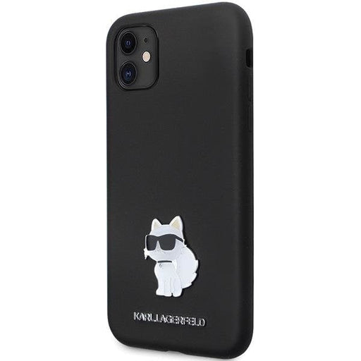 Кейс Karl Lagerfeld KLHCN61SMHCNPK за iPhone 11 / Xr черен