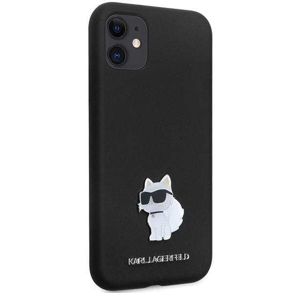 Кейс Karl Lagerfeld KLHCN61SMHCNPK за iPhone 11 / Xr черен