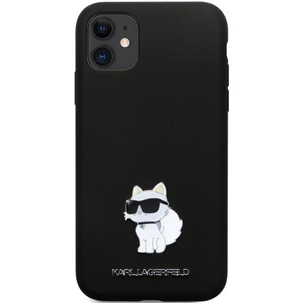 Кейс Karl Lagerfeld KLHCN61SMHCNPK за iPhone 11 / Xr черен