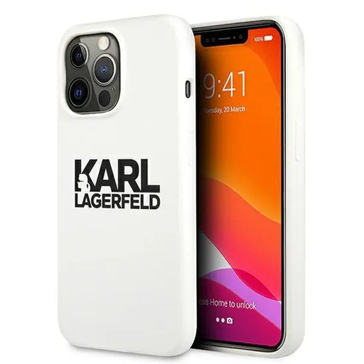 Кейс Karl Lagerfeld KLHCP13XSLKLWH за iPhone 13 Pro