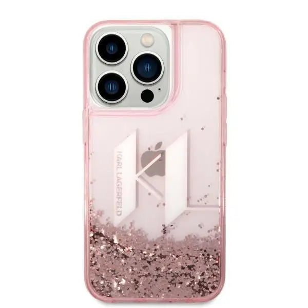 Кейс Karl Lagerfeld KLHCP14LLBKLCP за iPhone 14 Pro