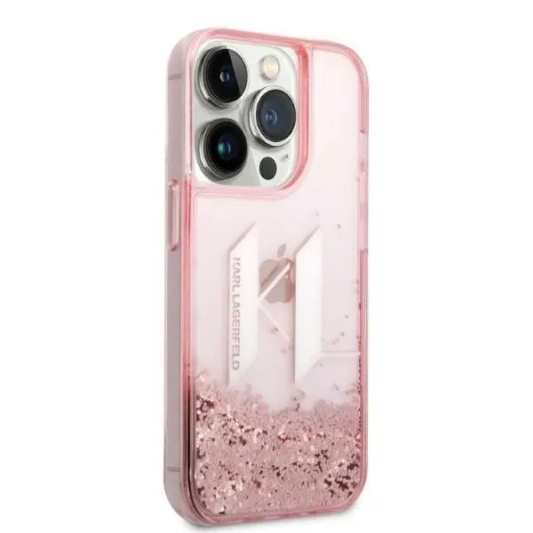 Кейс Karl Lagerfeld KLHCP14LLBKLCP за iPhone 14 Pro