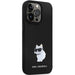 Кейс Karl Lagerfeld KLHCP14LSMHCNPK за iPhone 14 Pro черен