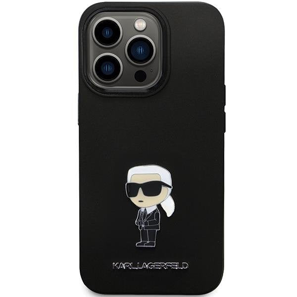 Кейс Karl Lagerfeld KLHCP14LSMHKNPK за iPhone 14 Pro черен