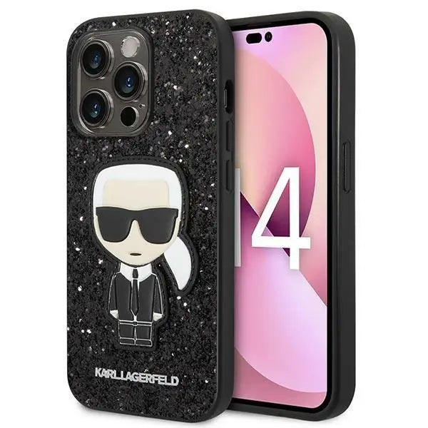 Кейс Karl Lagerfeld KLHCP14XGFKPK за iPhone 14 Pro