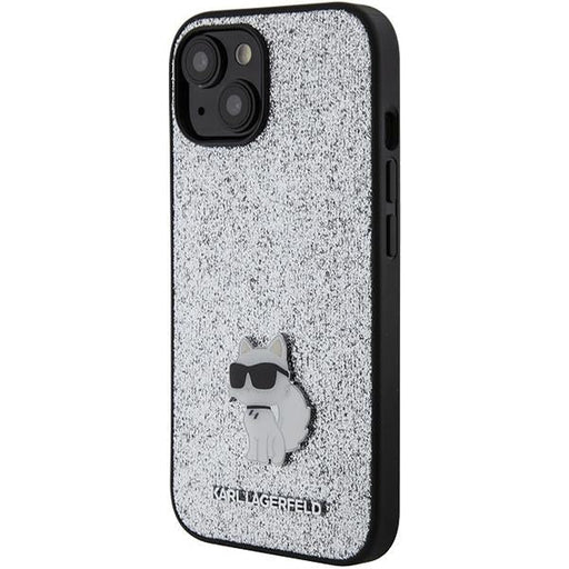 Кейс Karl Lagerfeld KLHCP15SGCNPSG за iPhone 15 6.1 сребрист