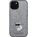 Кейс Karl Lagerfeld KLHCP15SGCNPSG за iPhone 15 6.1 сребрист