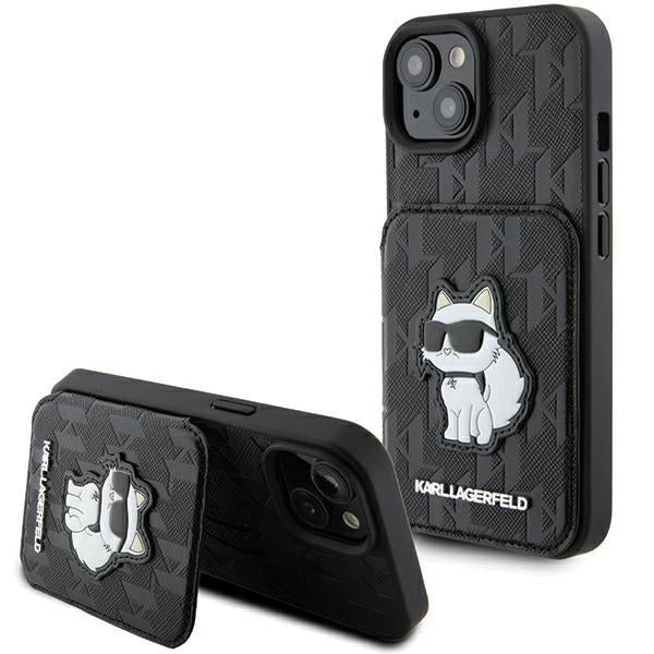 Кейс Karl Lagerfeld KLHCP15SSAKCNSCK за iPhone 15 6.1 черен