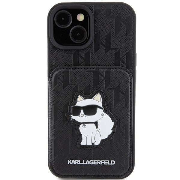 Кейс Karl Lagerfeld KLHCP15SSAKCNSCK за iPhone 15 6.1 черен