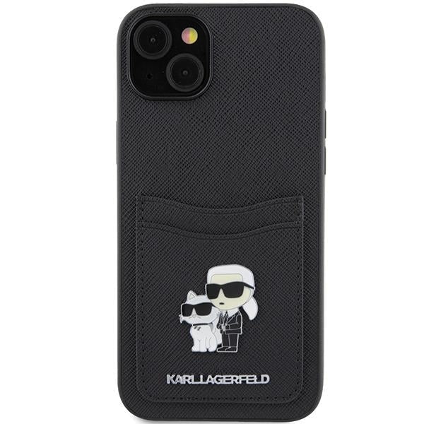 Кейс Karl Lagerfeld KLHCP15SSAPKCNPK за iPhone 15 6.1 черен