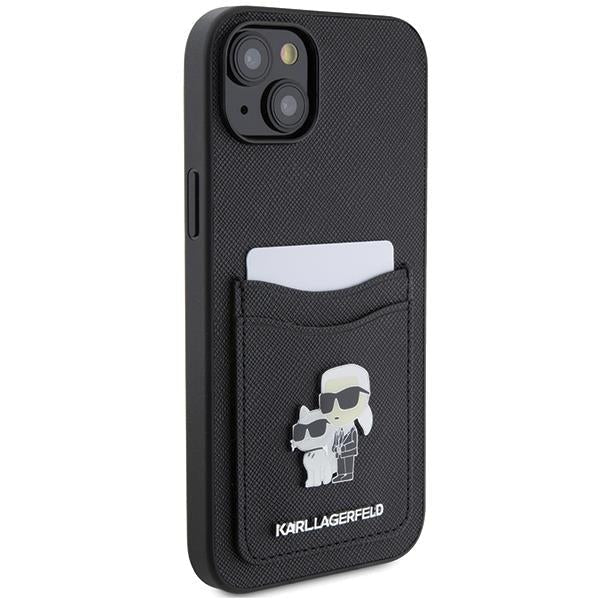 Кейс Karl Lagerfeld KLHCP15SSAPKCNPK за iPhone 15 6.1 черен