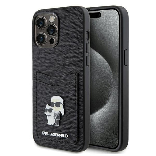 Кейс Karl Lagerfeld KLHCP15XSAPKCNPK за iPhone 15 Pro Max