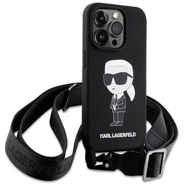 Кейс Karl Lagerfeld KLHCP15XSCBSKNK за iPhone 15 Pro Max 6.7