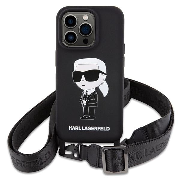 Кейс Karl Lagerfeld KLHCP15XSCBSKNK за iPhone 15 Pro Max 6.7