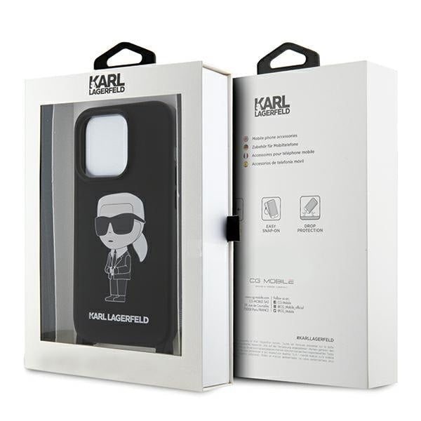 Кейс Karl Lagerfeld KLHCP15XSCBSKNK за iPhone 15 Pro Max 6.7