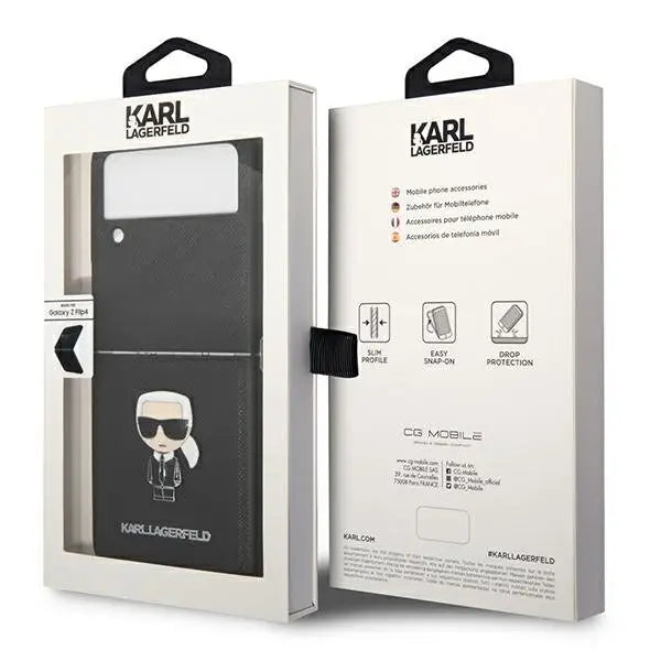 Кейс Karl Lagerfeld KLHCZF4IKMSBK за Samsung Galaxy Z