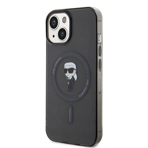 Кейс Karl Lagerfeld KLHMP15SHFCKNOK за iPhone 15 6.1 черен /