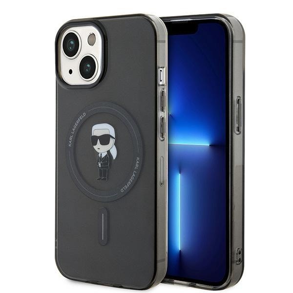 Кейс Karl Lagerfeld KLHMP15SHFCKNOK за iPhone 15 6.1 черен /