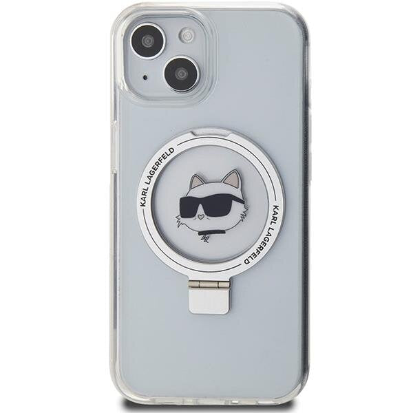 Кейс Karl Lagerfeld KLHMP15SHMRSCHH за iPhone 15 6.1 бял /