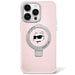 Кейс Karl Lagerfeld KLHMP15SHMRSCHP за iPhone 15 6.1 розов /