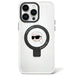 Кейс Karl Lagerfeld KLHMP15SHMRSKHH за iPhone 15 6.1 бял /