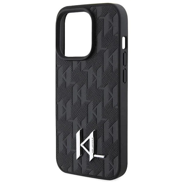 Кейс Karl Lagerfeld Leather Monogram Hot Stamp Metal