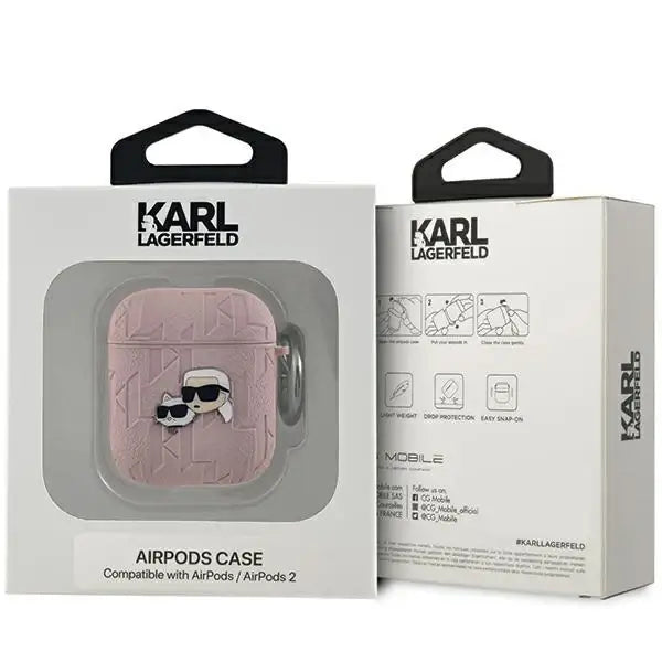 Кейс Karl Lagerfeld Monogram Karl & Choupette Head