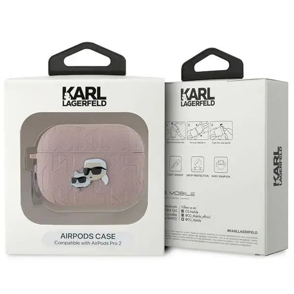 Кейс Karl Lagerfeld Monogram Karl & Choupette Head