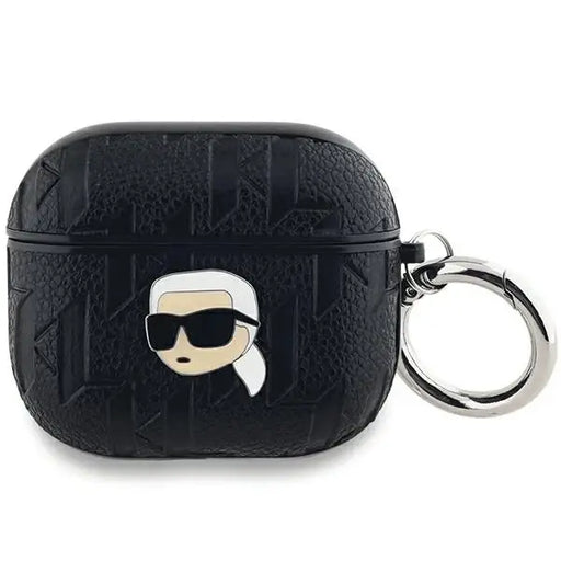 Кейс Karl Lagerfeld Monogram Karl Head за AirPods 3 черен