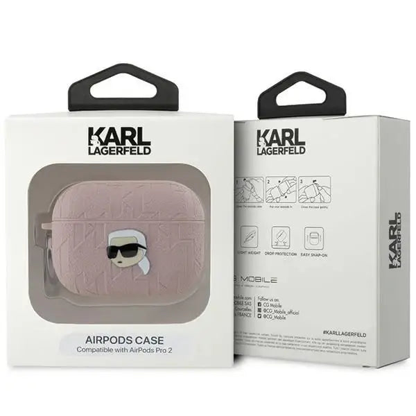 Кейс Karl Lagerfeld Monogram Karl Head за AirPods Pro