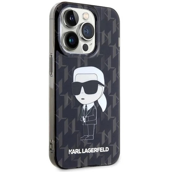 Кейс Karl Lagerfeld Monogram Ikonik за iPhone 15 Pro